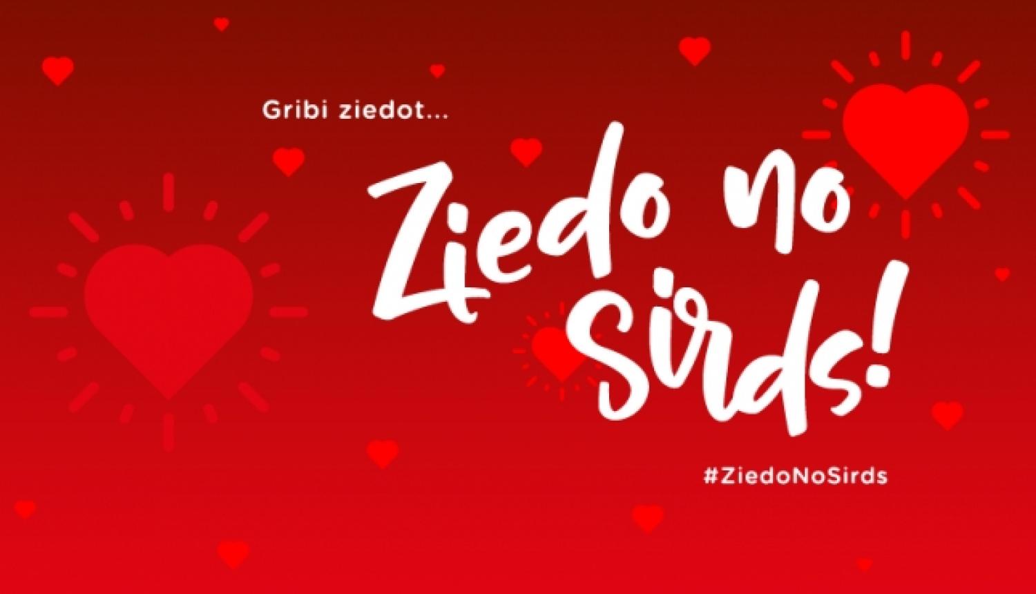 VADC uzsāk kampaņu "Ziedo no sirds"